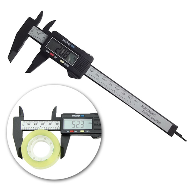 DANIU-6inch-150mm-Electronic-Digital-Caliper-Ruler-Carbon-Fiber-Composite-Vernier-1161405-1