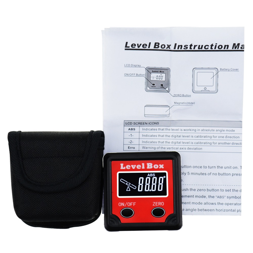Digital-Level-Angle-Finder-Bevel-Box-Magnetic-Base-360deg-4-x-90deg-Inclinometer-Protractor-Gauge-Ti-1562609-6