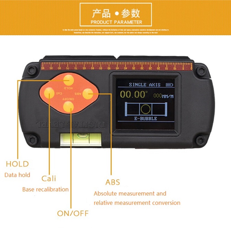 Digital-Protractor-Inclinometer-Dual-Axis-Level-Measure-Box-Angle-Ruler-Elevation-Meter-DAX-Digital--1431556-8