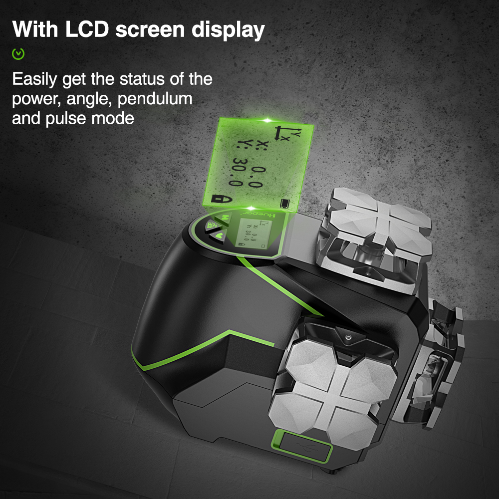 Huepar-S03CG-3D-LCD-Display-Cross-Line-Laser-Level-12-Lines-Green-Beam-bluetooth--Remote-Control-Fun-1888197-3