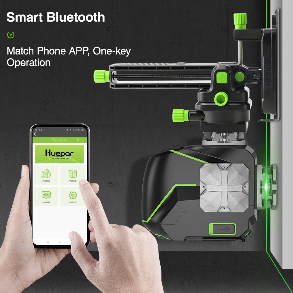 Huepar-S03CG-3D-LCD-Display-Cross-Line-Laser-Level-12-Lines-Green-Beam-bluetooth--Remote-Control-Fun-1888197-5