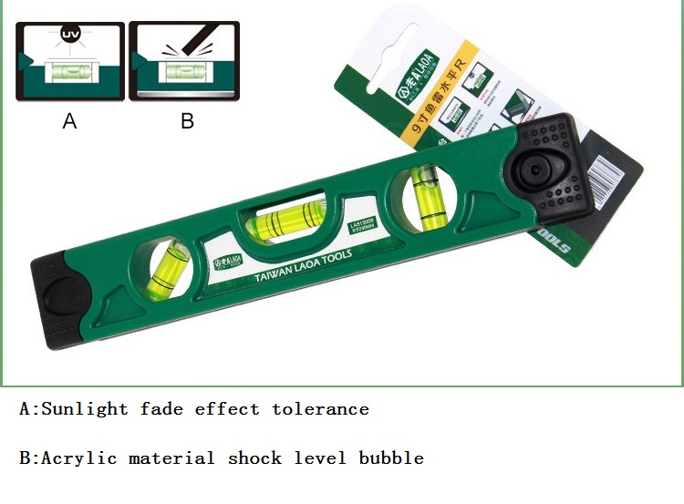 LAOA-LA513009-230MM-Digital-Laser-Level-Ruler-Spirit-Level-Angle-Gauge-Finder-Horizontal-Vertical-Cr-1708564-2