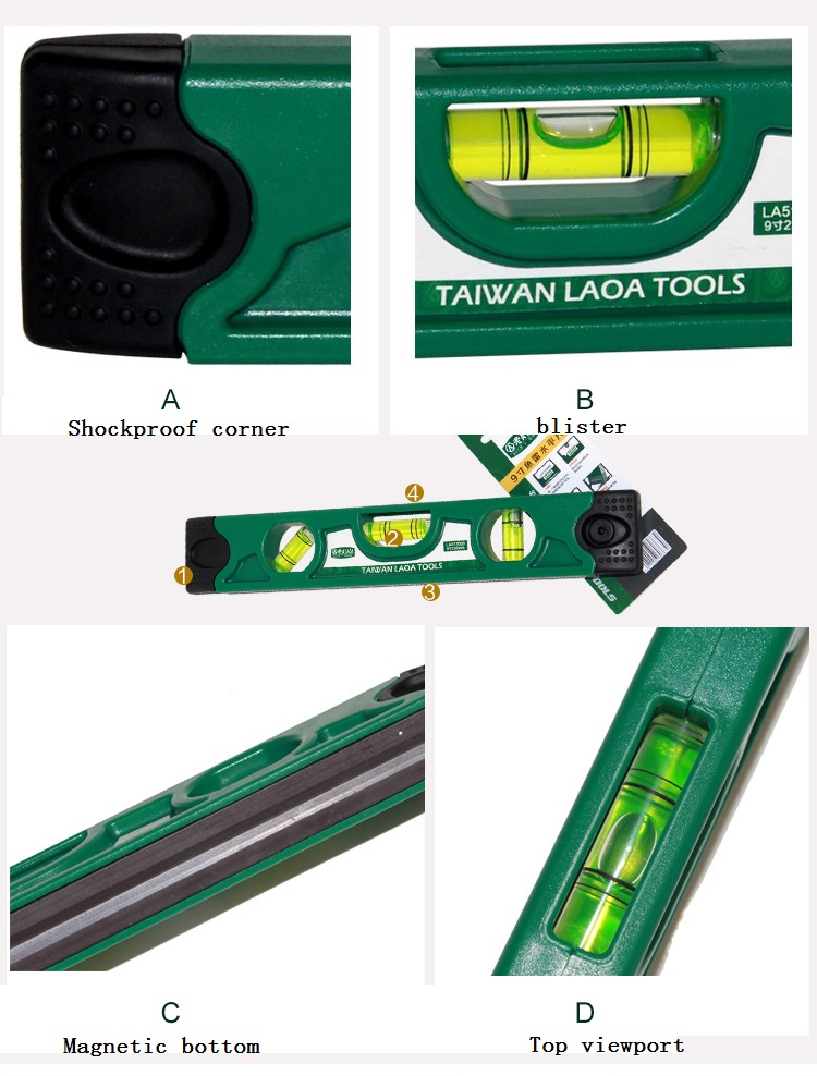 LAOA-LA513009-230MM-Digital-Laser-Level-Ruler-Spirit-Level-Angle-Gauge-Finder-Horizontal-Vertical-Cr-1708564-5