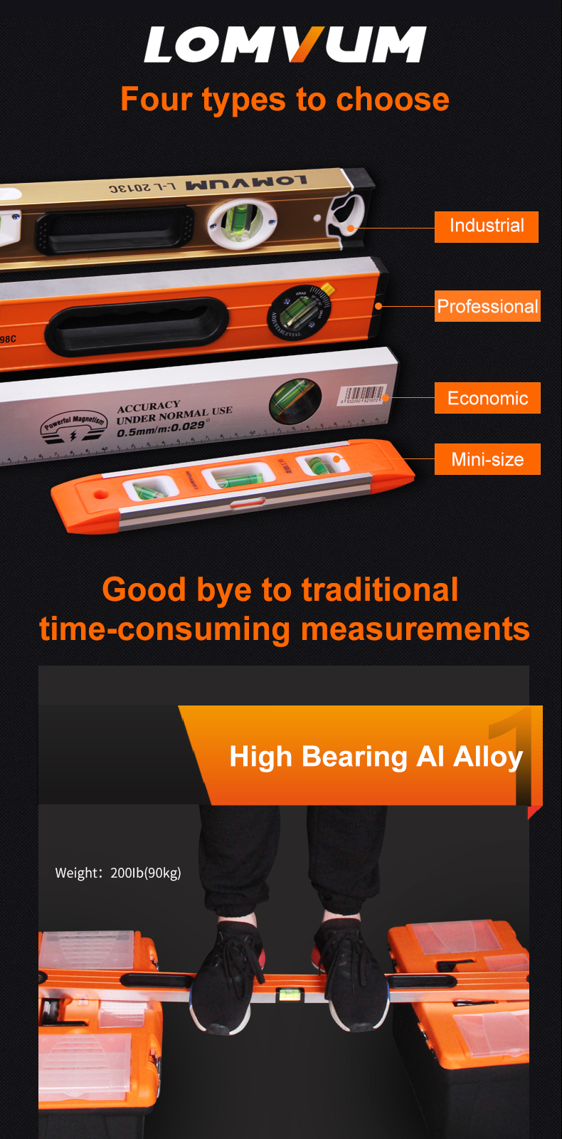 LOMVUM-800mm-High-Precision-Spirit-Level-Magnetic-High-Bearing-Ruler-Lever-Bubbles-Horizontal-Ruler--1267646-2