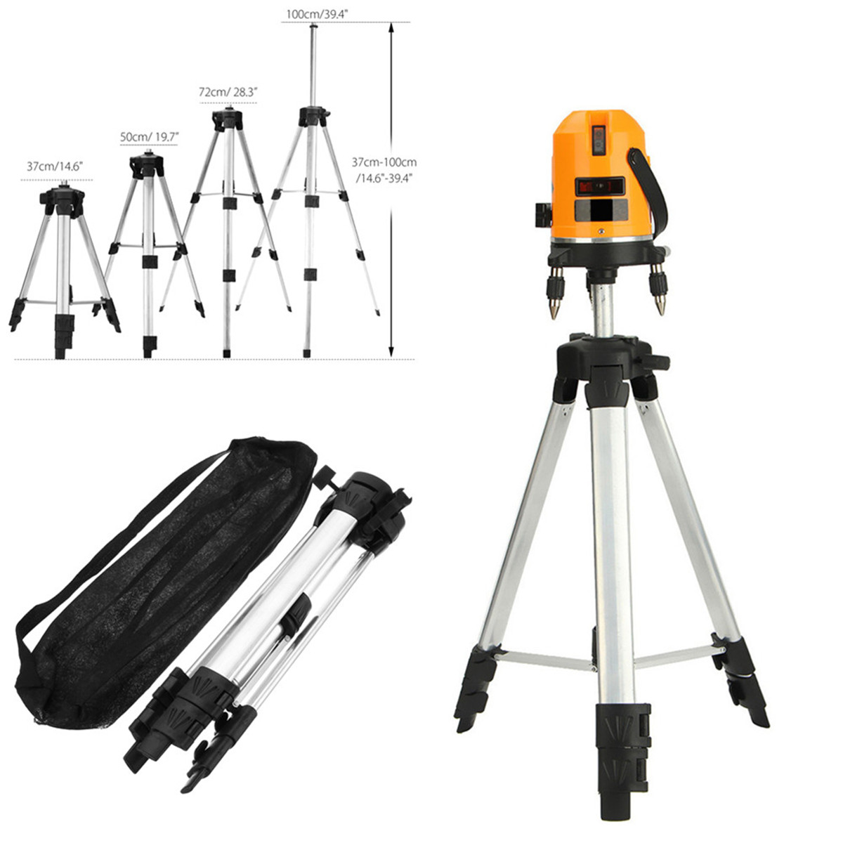Level-Tripod-Holder-Stand-Mount-Telescopic-Aluminium-Alloy-for-Self-Leveling-Laser-1197242-10