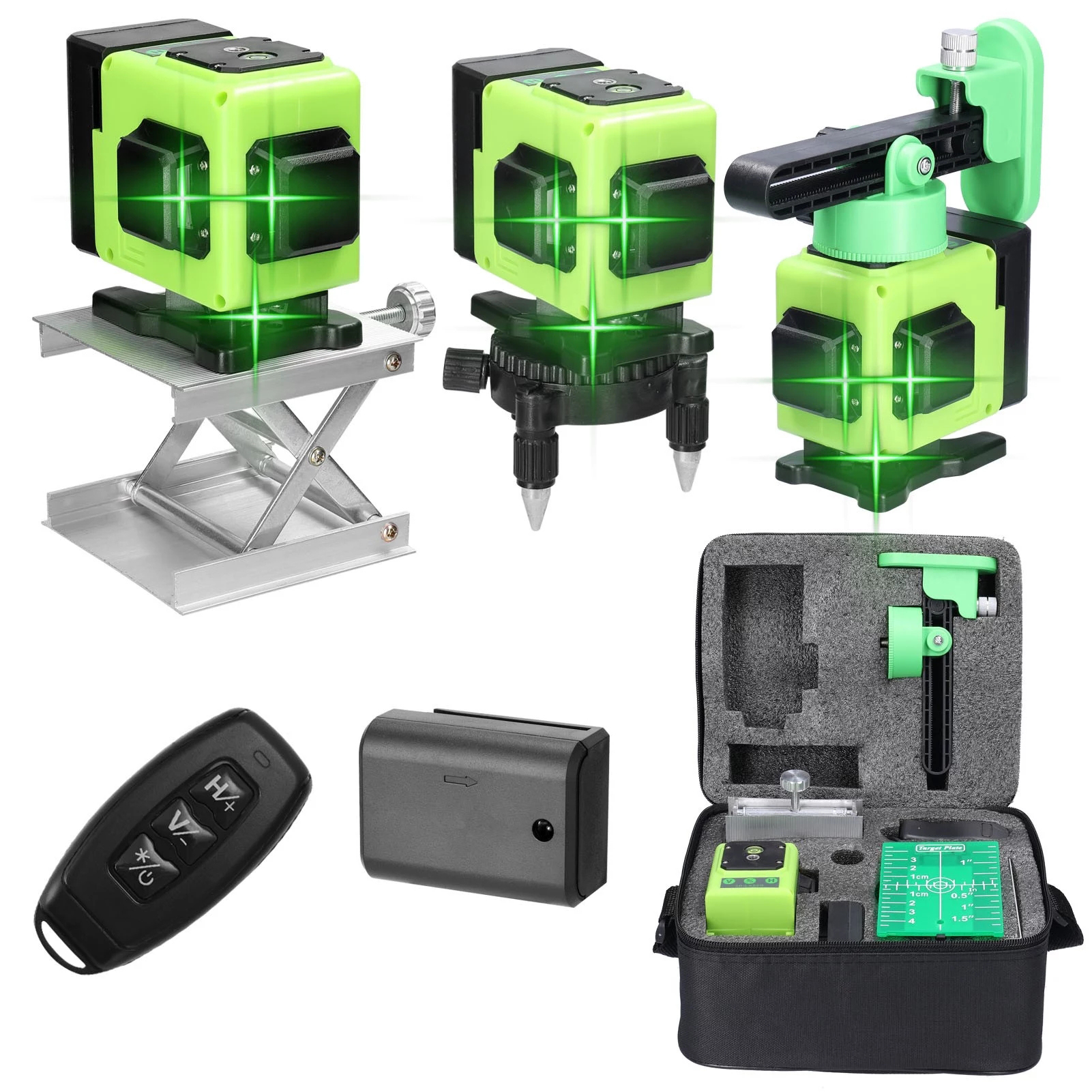 Mini-Multifunctional-12-Lines-Green-Light-Laser-Level-3deg-Self-leveling-USB-Rechargeable-Lithium-Ba-1908999-10