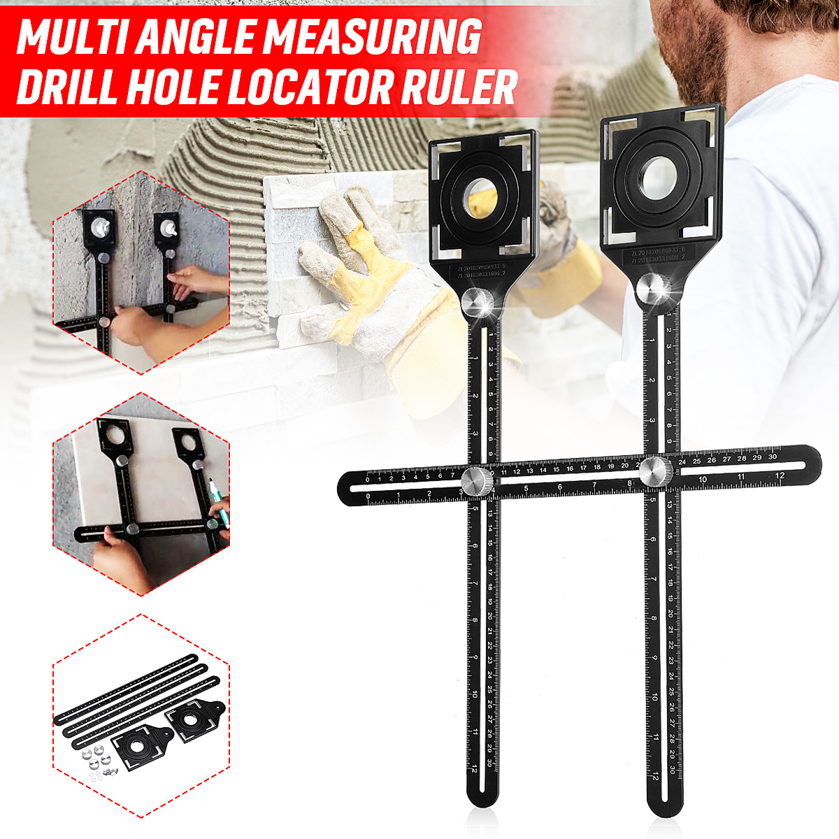 Multi-Angle-Adjustable-Position-Ruler-Measuring-Template-Tool-Drill-Hole-Locator-1753492-1