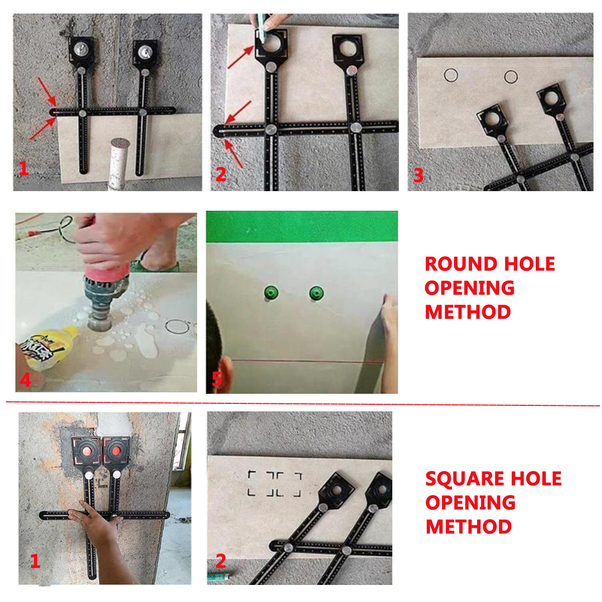 Multi-Angle-Adjustable-Position-Ruler-Measuring-Template-Tool-Drill-Hole-Locator-1753492-3