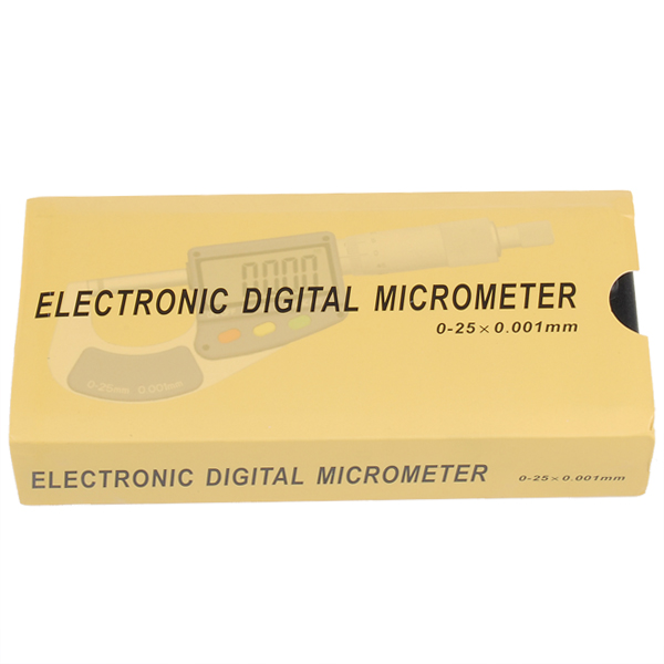 Professional-0-25mm-Electronic-Digital-Micrometer-0001mm-Resolution-941638-8