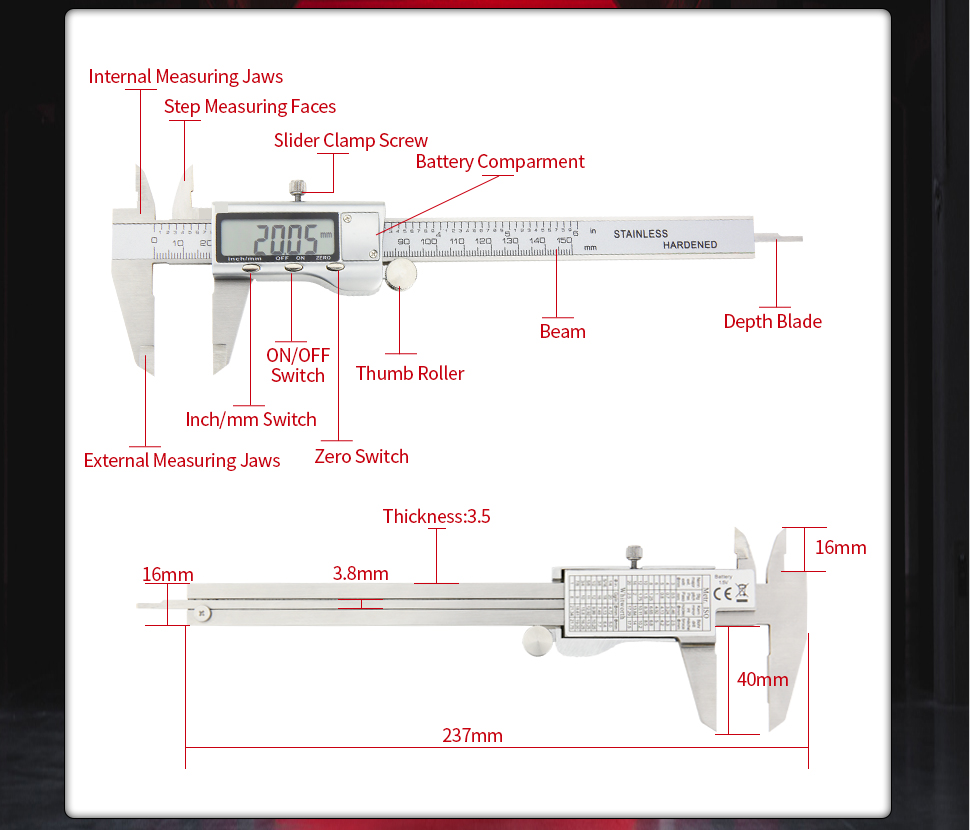 Stainless-Steel-Digital-metal-Fraction-Caliper-150mm-mm-Inch-High-Precision-large-LCD-display-Vernie-1524240-8