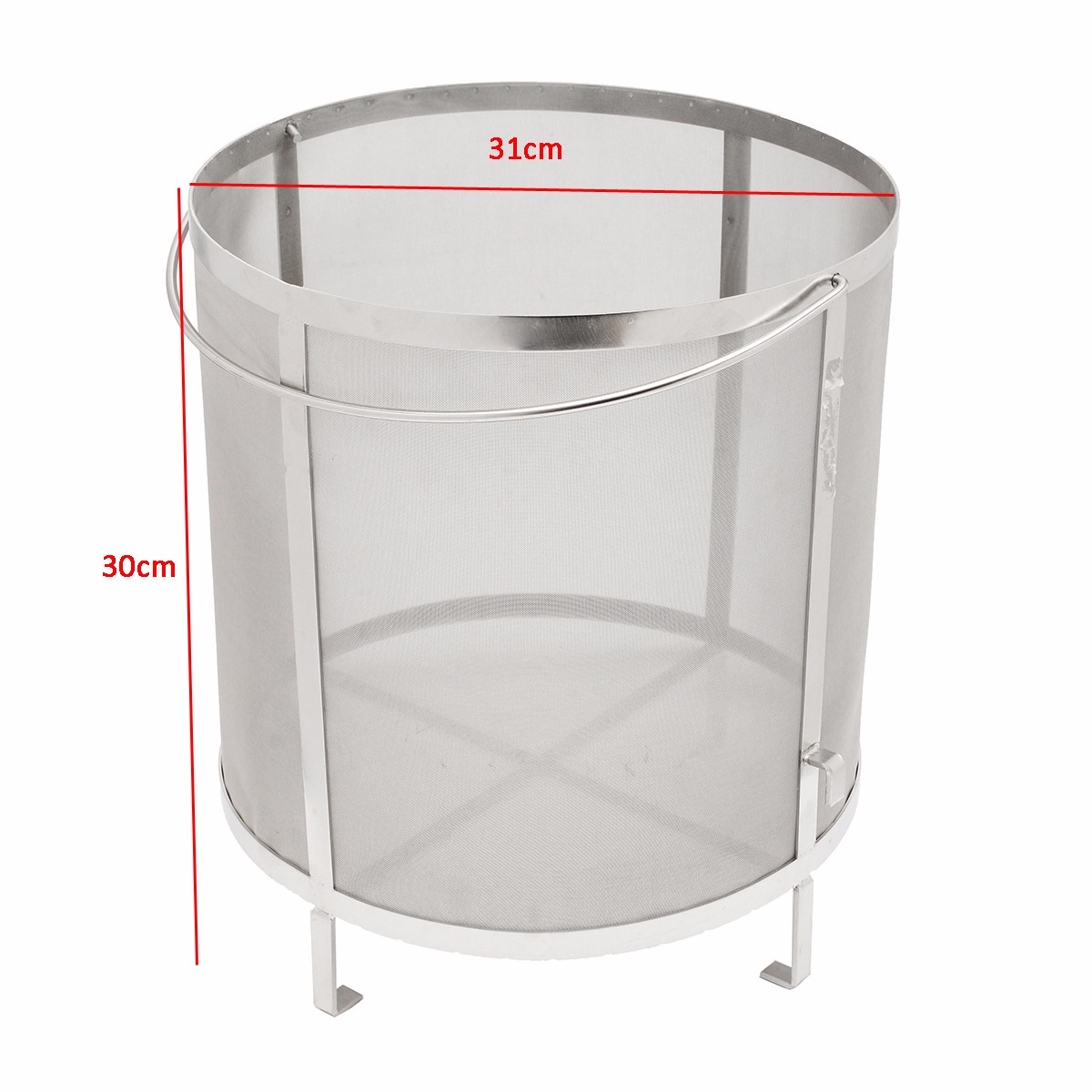 310x300mm-Brewing-Grain-Drain-Basket-Hop-Spider-Kettle-300-Mesh-1123460-2