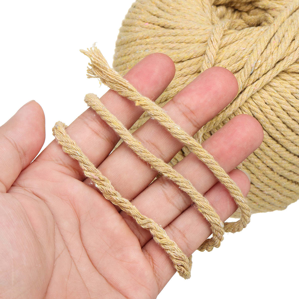 4-Colors-4mm-110m-Natural-Cotton-Twisted-Cord-Rope-Macrame-Linen-Jute-DIY-Braided-Wire-Hand-Craft-1361935-5