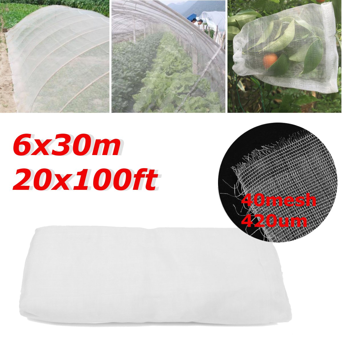 6x30m-White-Vinyl-Fabric-Net-Wear-Resistance-Barrier-Net-for-Mosquito-Bug-Insect-Bird-Garden-1213711-5