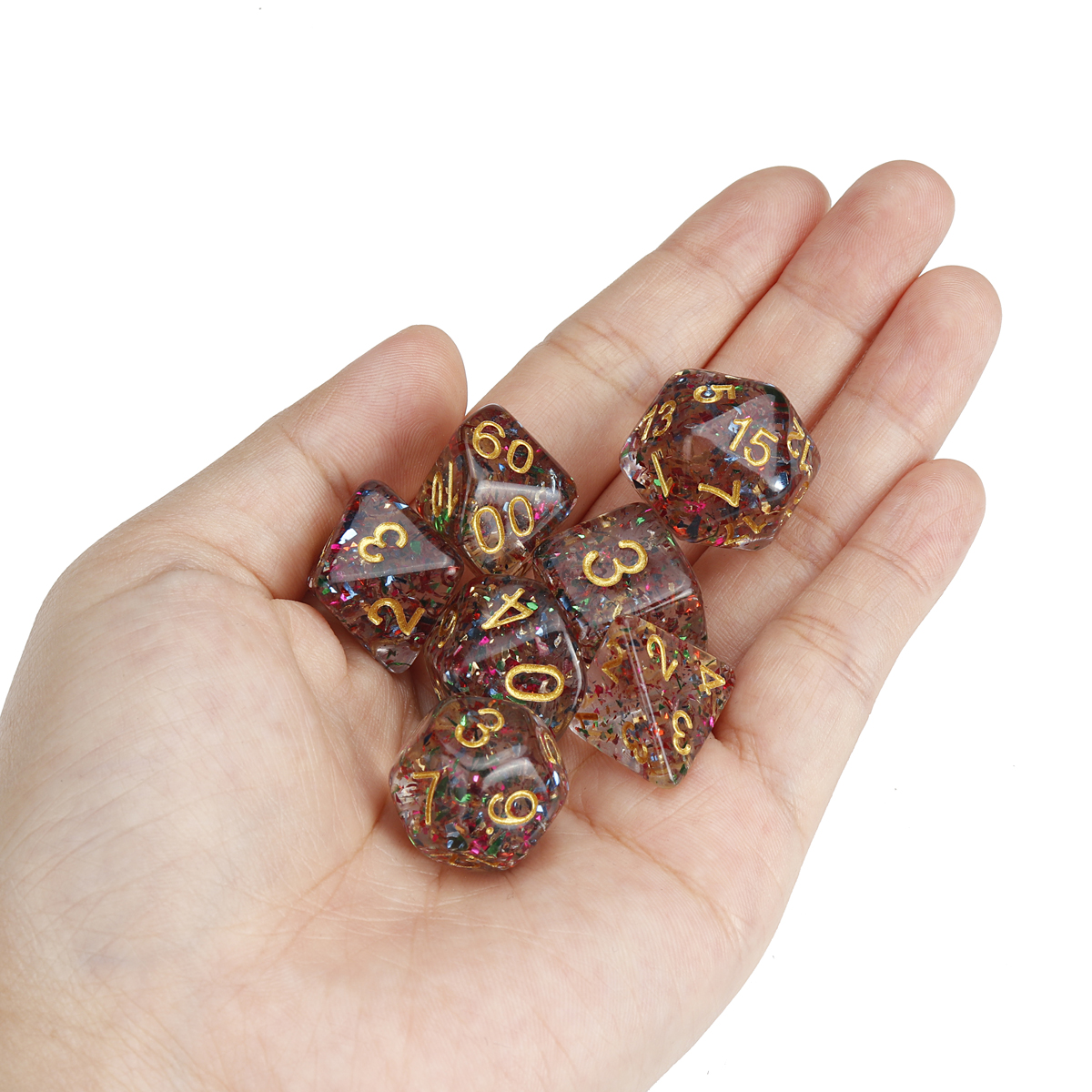 7pcs-Polyhedral-Dice-for-Dungeons-and-Dragons-Party-Game-Toy-With-Bag-1665729-9