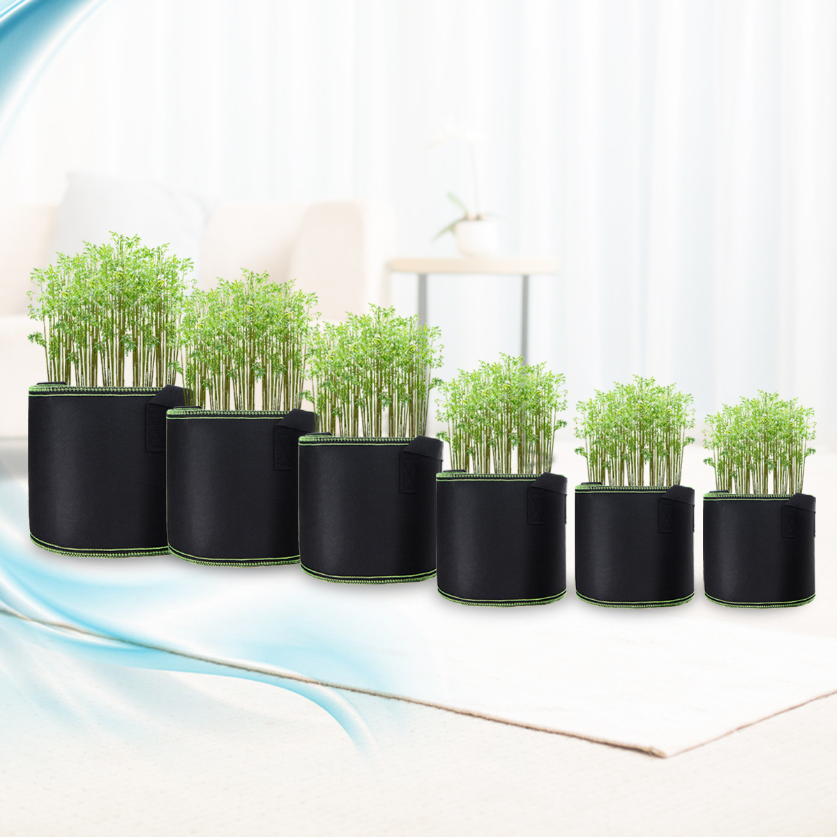 Black-Fabric-Aeration-Grow-Pots-Breathable-Planter-Container-Bags-1235710-Gallon-1266415-3