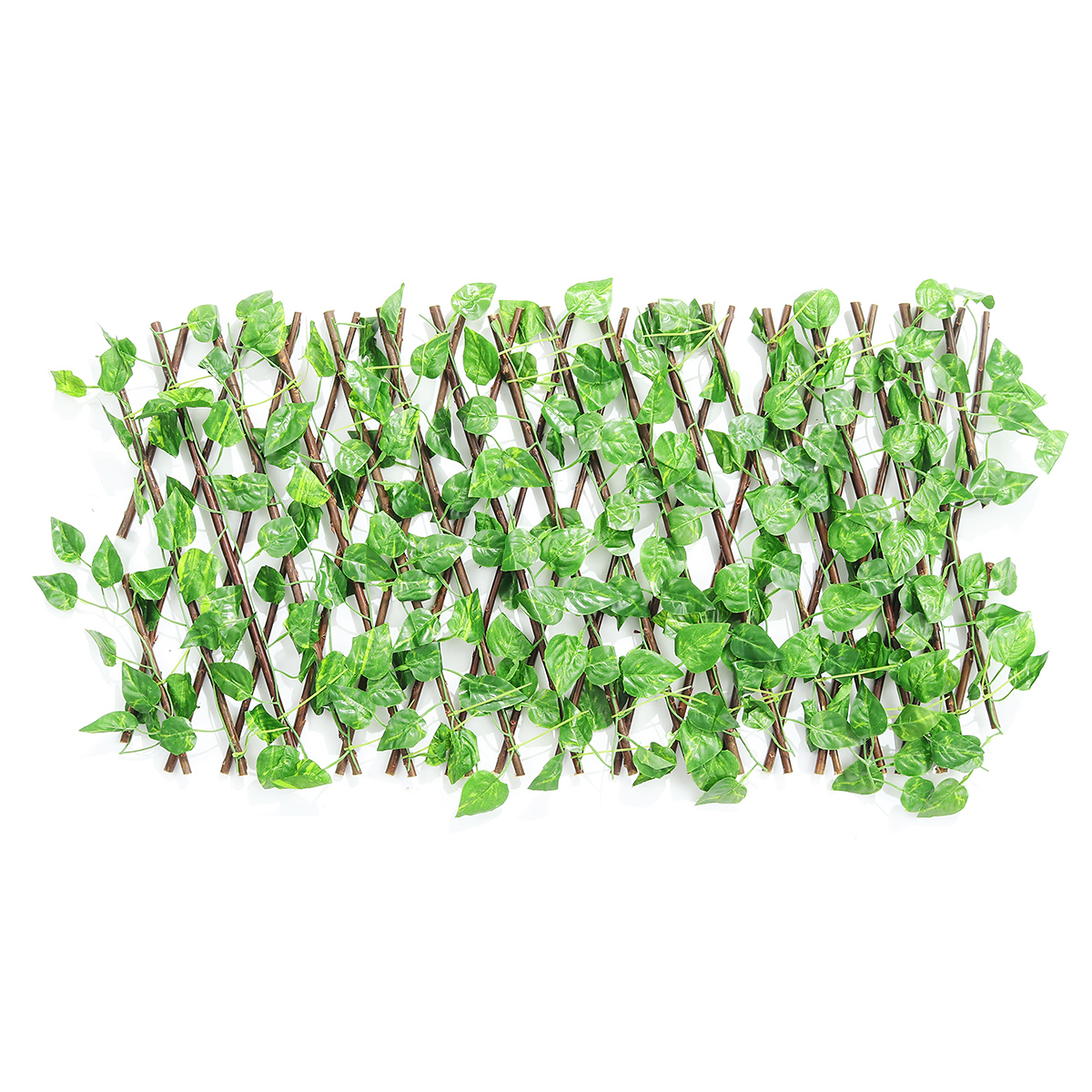 Retractable-Artificial-Fence-Hedge-Grass-Leaf-Flower-Panel-Mat-Garden-Decor-1689646-2