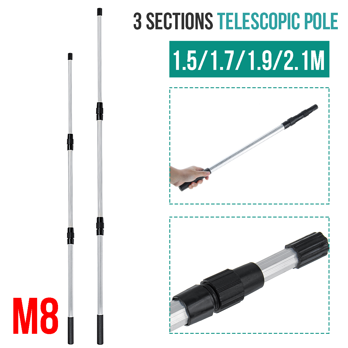 Telescopic-Fishing-Fish-Landing-Collapsible-Foldable-Pole-Handle-Removable-Alloy-1693435-2