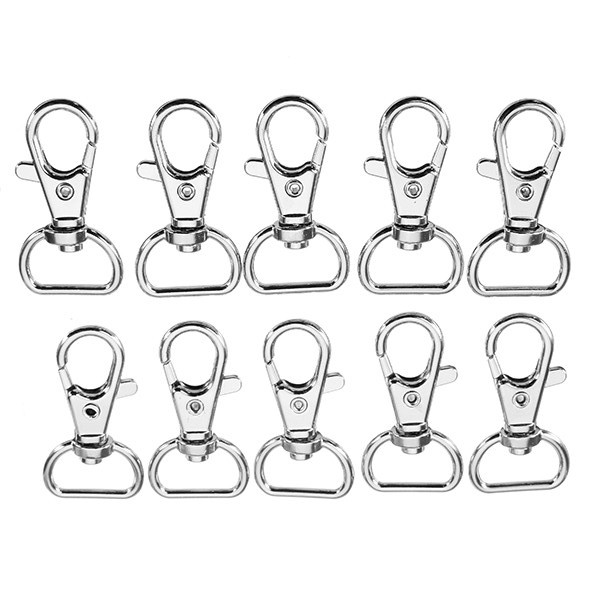 10Pcs-40mm-Silver-Zinc-Alloy-Swivel-Lobster-Claw-Clasp-Snap-Hook-with-16mm-D-Ring-1152642-2