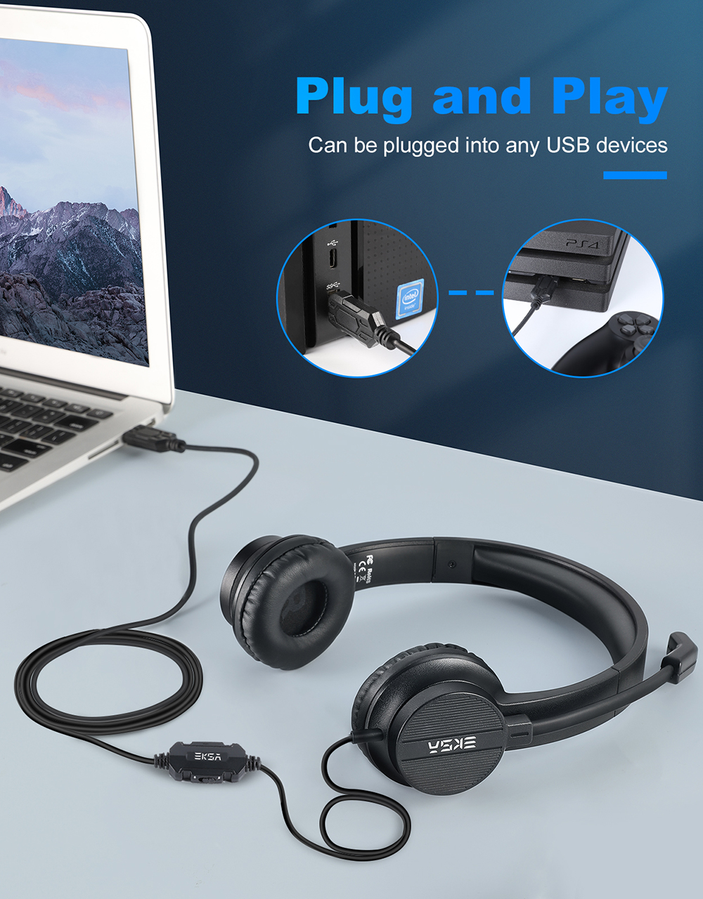 EKSA-H12E-Headset-Noise-Reduction-Headphone-360deg-Flexible-Microphone-Crystal-Clear-Chat-Upgraded-d-1849351-5