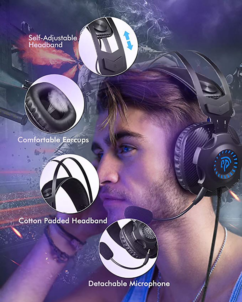 EasySMX-VIP003S-Gaming-Headset-with-Automatic-Cycling-RGB-LED-lights-Noise-Cancelling-Mic-for-PS4-Sw-1856422-7