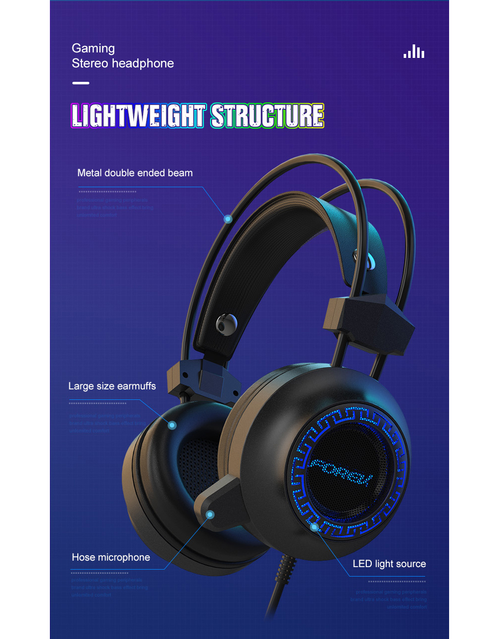 FOREV-FV-G93-Gaming-Headset-71-Channel-50mm-Driver-Stocking-Stereo-Sound-RGB-Cool-Light-Noise-Reduct-1791259-12