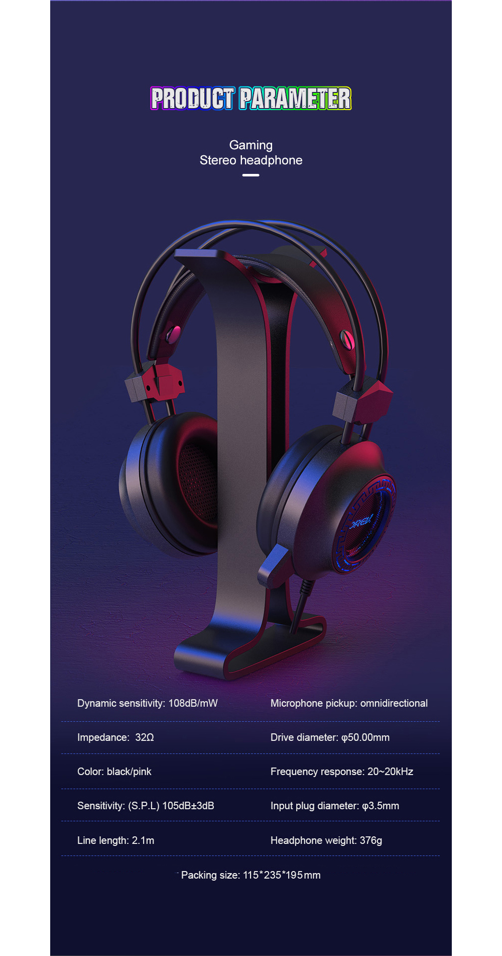 FOREV-FV-G93-Gaming-Headset-71-Channel-50mm-Driver-Stocking-Stereo-Sound-RGB-Cool-Light-Noise-Reduct-1791259-13