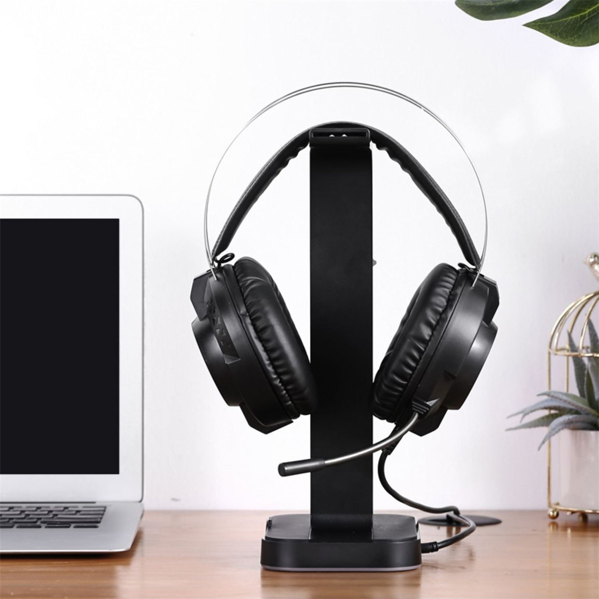 Inphic-H100-Headset-Stand-Dual-USB-Ports-Colorful-Light-Base-Headphone-Hanger-Headset-Mount-Holder-O-1742022-3