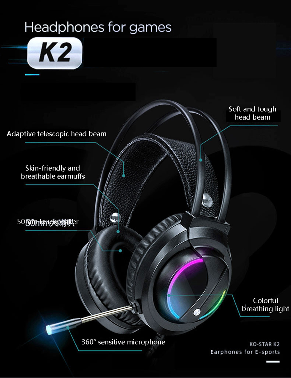 KO-STAR-K2-Gaming-Headset-50mm-Loudspeaker-Colorful-Breathing-Light-360deg-Sensitive-Microphone-for--1824486-1