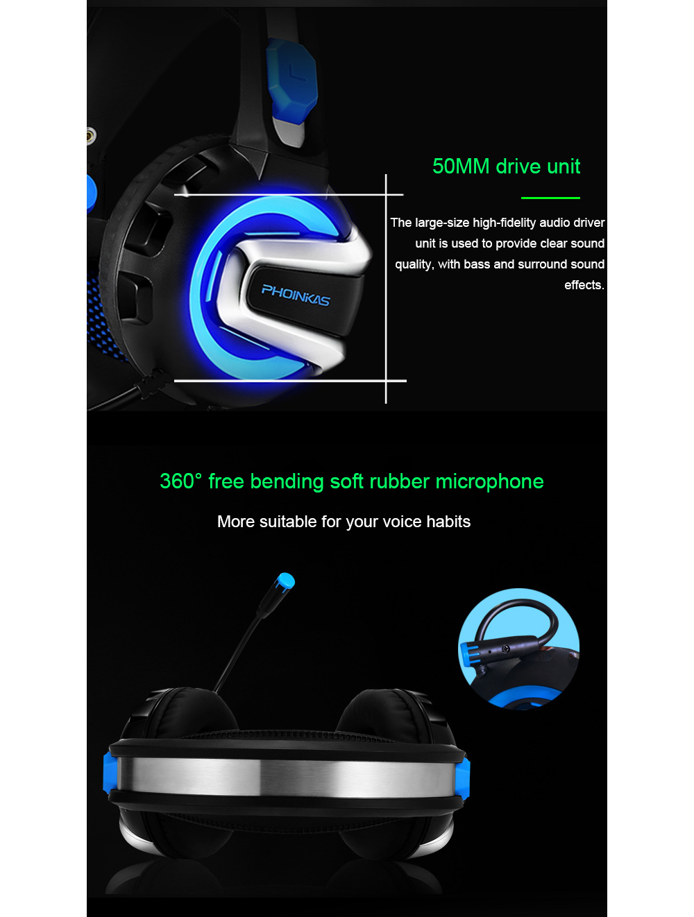 PHOINIKAS-H-4-Gaming-Headset-Dazzling-Optical-Headphone-50MM-Drive-Unit-360deg-Free-Bending-Soft-Rub-1755234-2