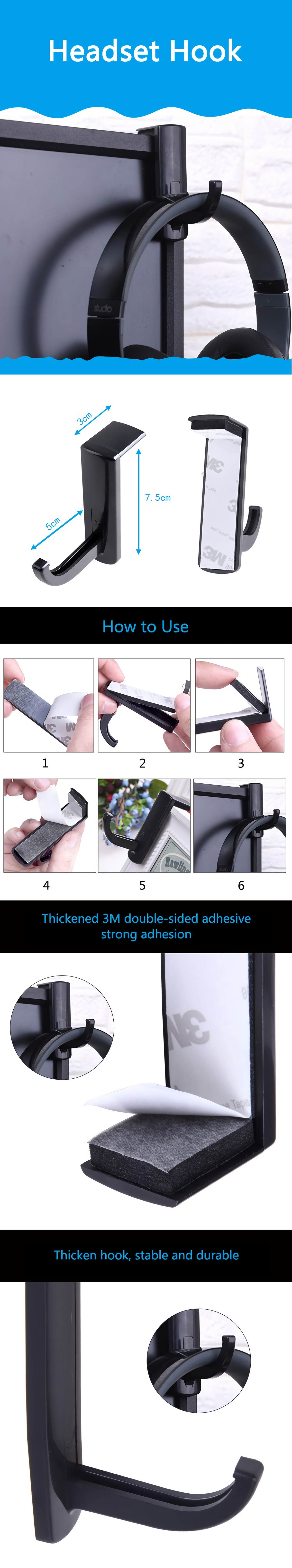 Portable-Headset-Wall-Hook-Universal-Headphone-Hanger-PC-Monitor-Earphone-Stand-Rack-1665482-1