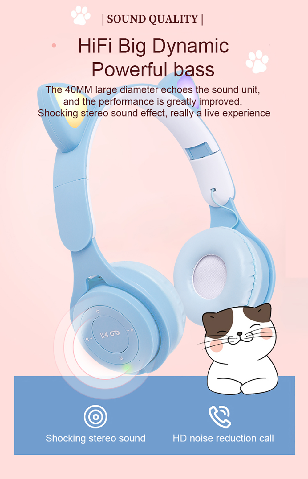 SOMIC-DR-08-Pink-Colorful-Cat-Ear-bluetooth-Headphone-with-Mic-Rainbow-Light-HIFI-Sound-Folding-Audi-1856421-6