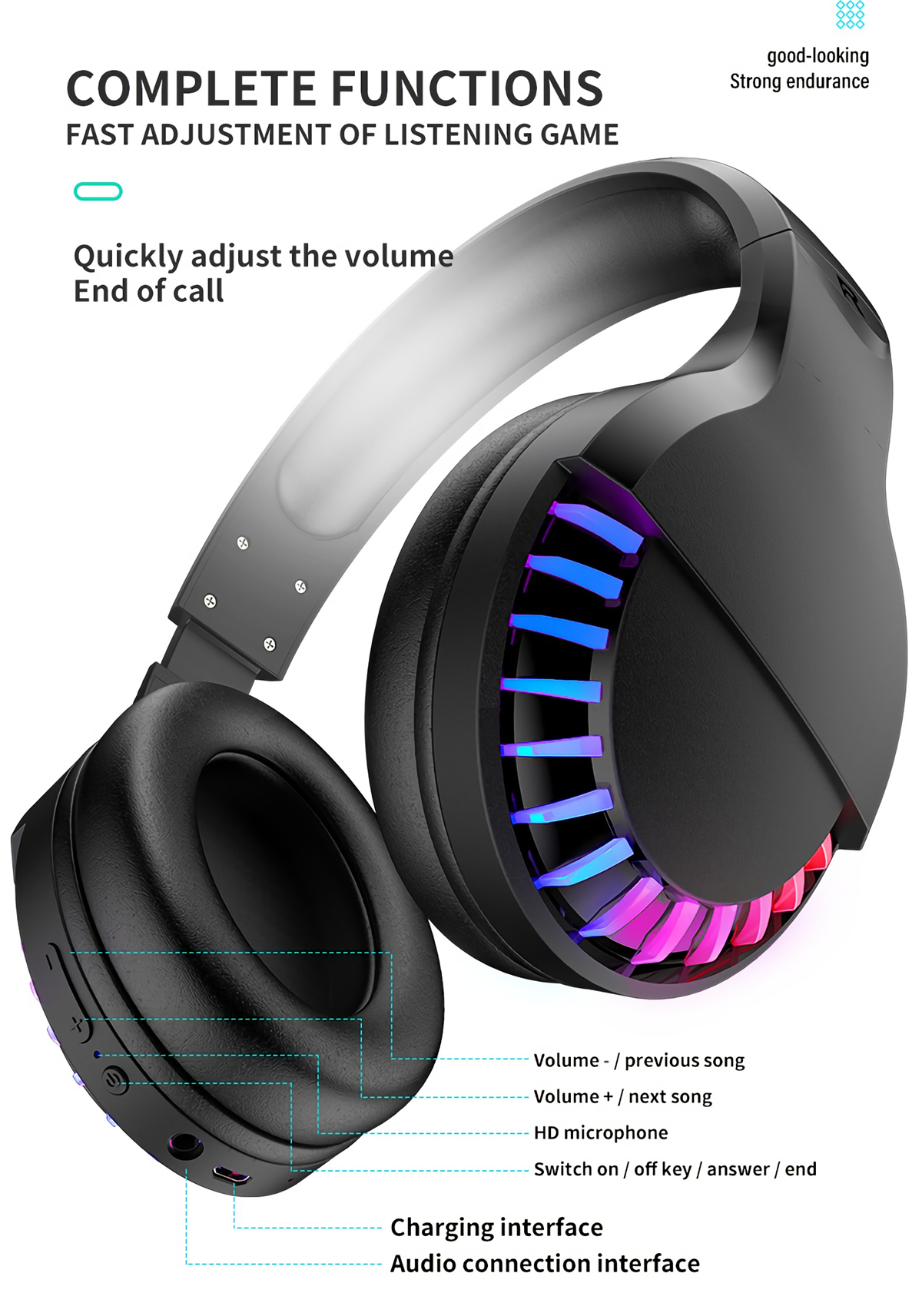 ZIYOULANG-SH33-bluetooth-Gaming-Headset-BT40Wired-9D-Stereo-Sound-RGB-Light-Game-Headphone-with-Mic--1820321-11