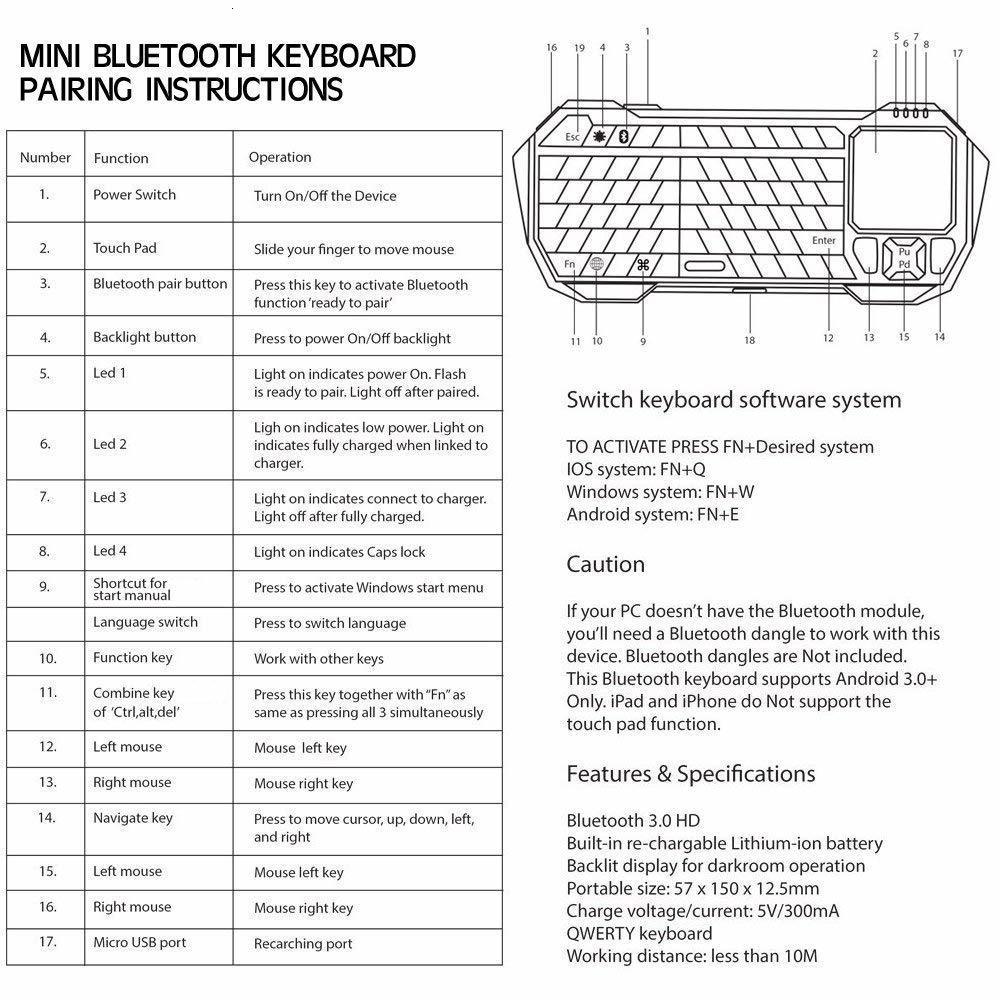 SeenDa-BT05-Mini-Wireless-Keyboard-with-Touchpad-White-Light-Bluetooth-30-Portable-Remote-Control-fo-1837201-9