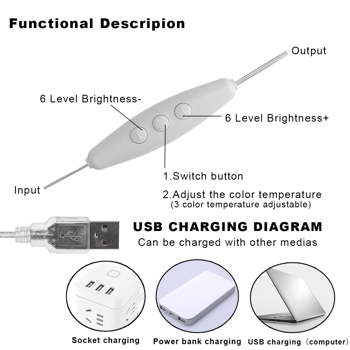 10PC-USB-Hollywood-LED-Bulb-Vanity-Makeup-Dressing-Table-Dimmable-Mirror-Light-Kit-DC5V-1531098-7