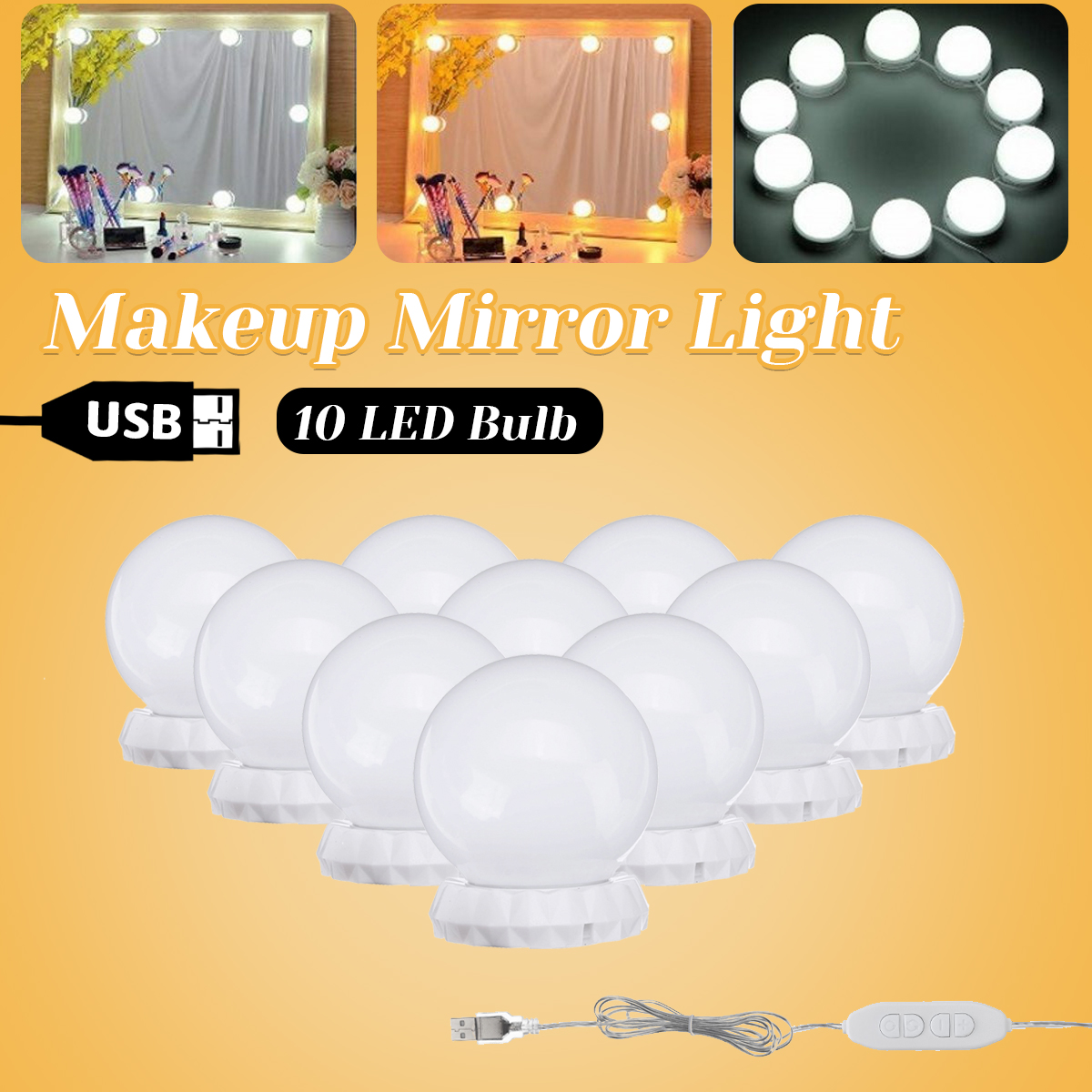 Makeup-Light-Vanity-Mirror-LED-String-Light-10-Bulb-Dressing-Cosmetic-Adjustable-1698697-3