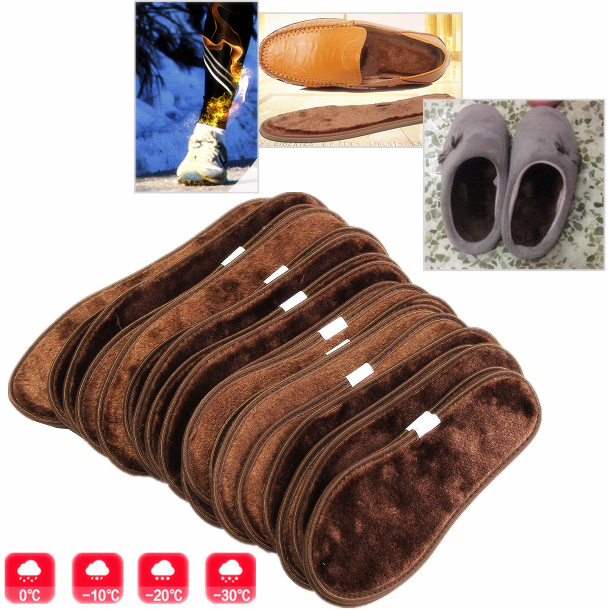 1-Pair-Unisex-Bamboo-Carbon-Deodorant-Insoles-Pads-Inner-Soles-Winter-Warmer-1111705-3
