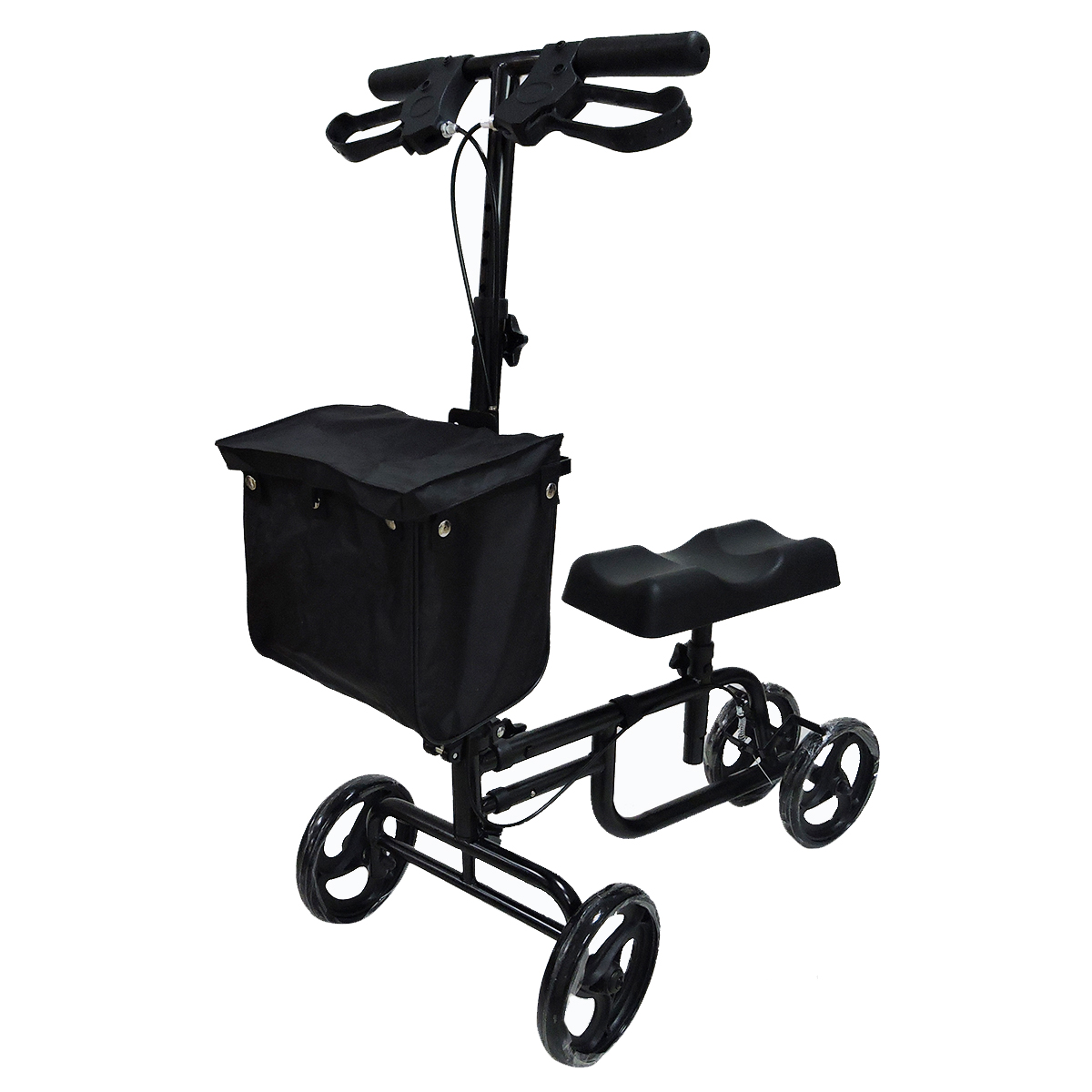 Mobility-Knee-Walker-Scooter-Roller-Crutch-Leg-Steerable-Foldable-Design-Adjustable-Height-Adjustabl-1940054-6