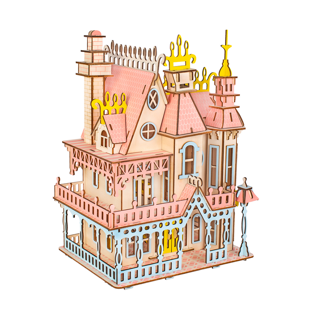 3D-Wooden-Simulation-Assembly-Building-Model--Gothic-house-Dream-Villa-St-Vasey-Church-For-Children--1737901-4
