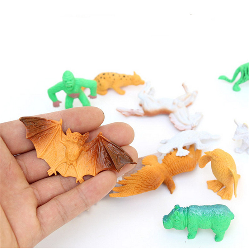 68PCS-Plastic-Farm-Yard-Wild-Animals-Fence-Tree-Model-Kids-Toys-Figures-Play-New-1186300-1