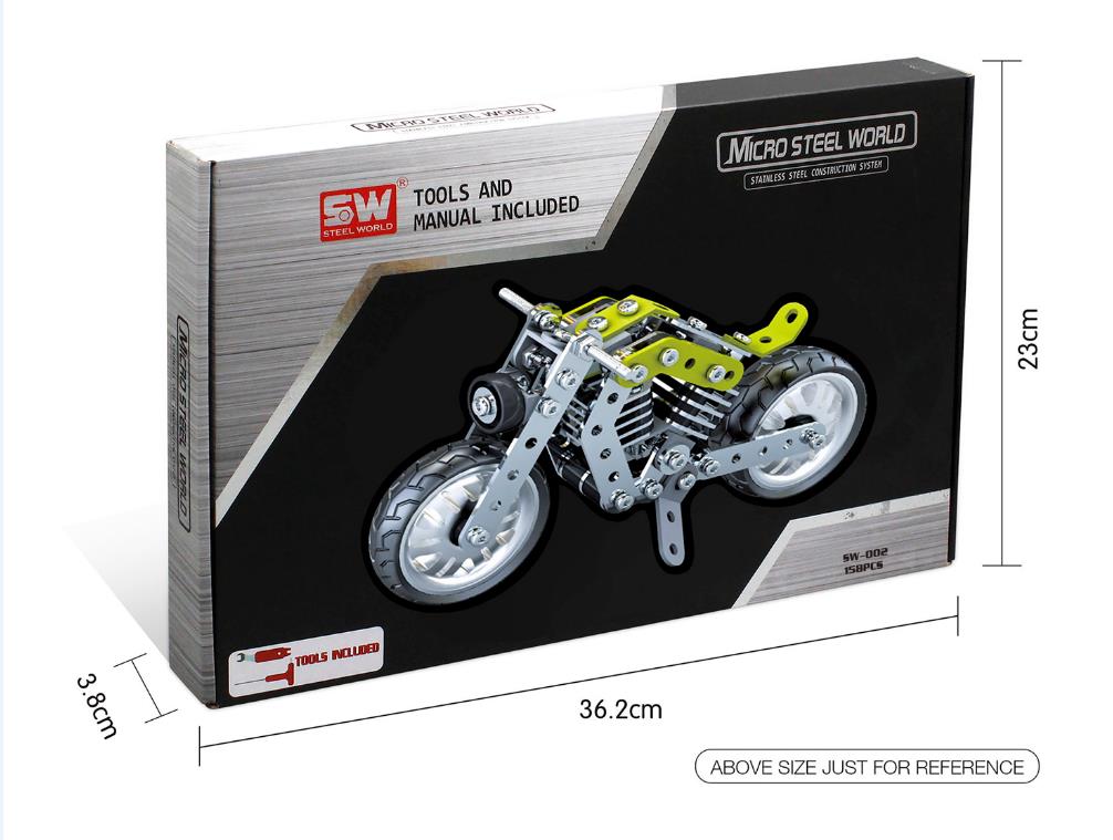 MoFun-3D-Metal-Puzzle-Model-Building-Stainless-Steel-Harley-Motorcycle-158PCS-1311363-8