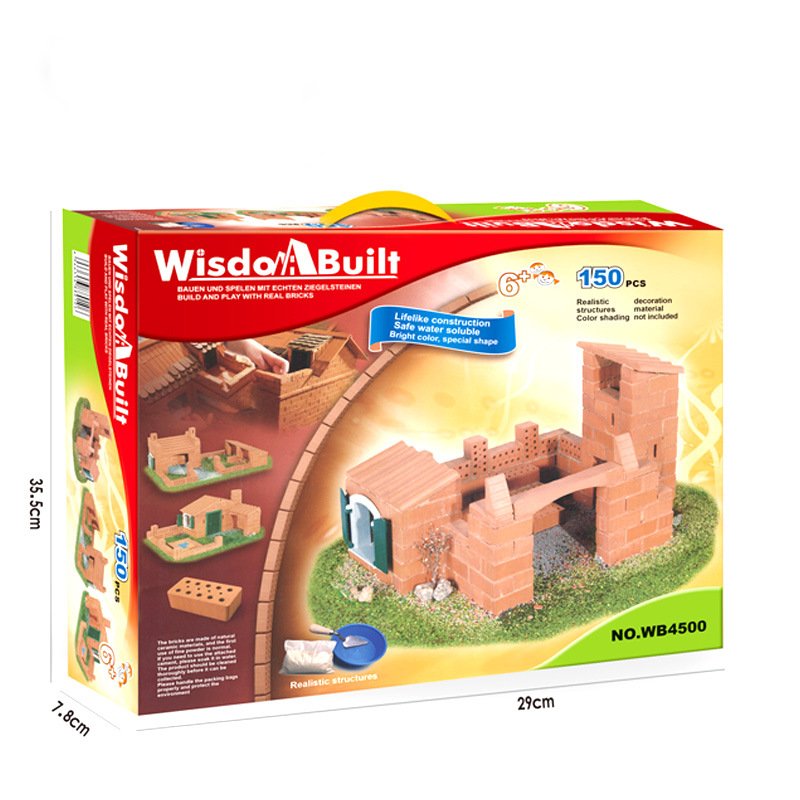 Wisdom-Built-DIY-Model-Building-Castle-Bricks-Construction-Building-A-House-Beach-Toy-1283580-8
