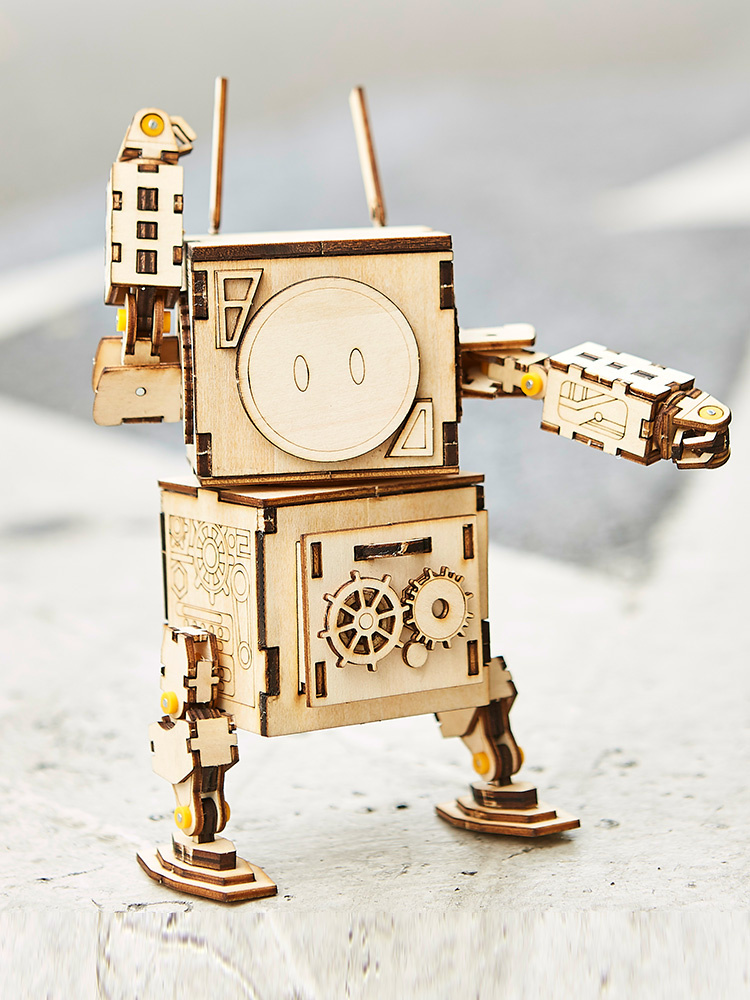 Wooden-DIY-Assembling-Robot-Decoration-Toys-Model-Building-1629389-3