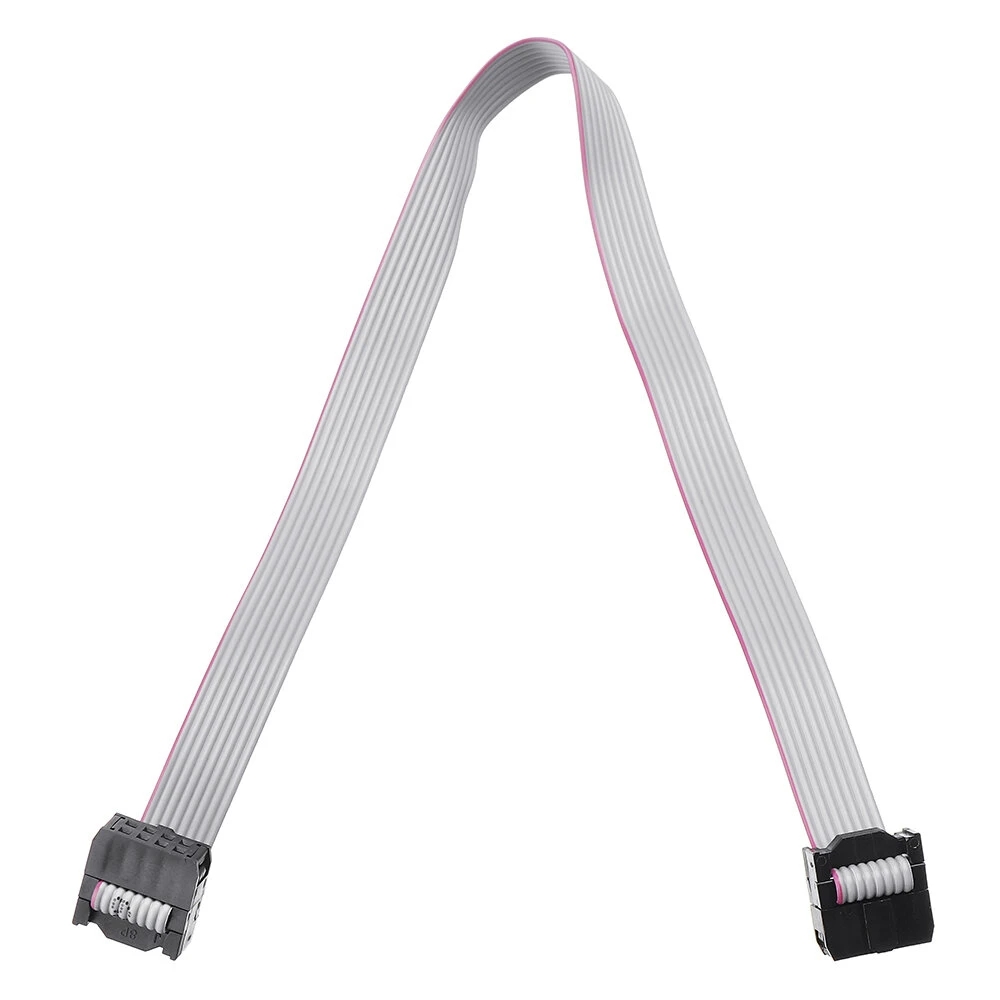 3Pcs-254mm-FC-8P-IDC-Flat-Gray-Cable-LED-Screen-Connected-to-JTAG-Download-Cable-1731951-1