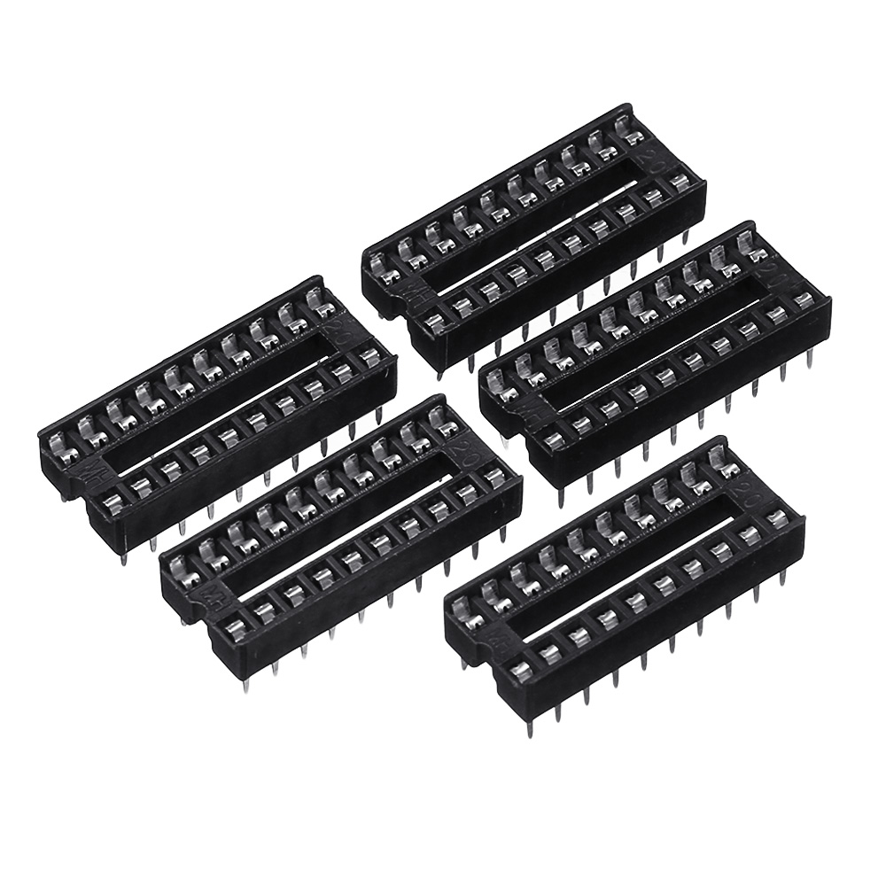 5-Pcs-254mm-20-Pins-IC-Socket-Wide-DIP-Sockets-Adapter-Solder-Type-1414296-1
