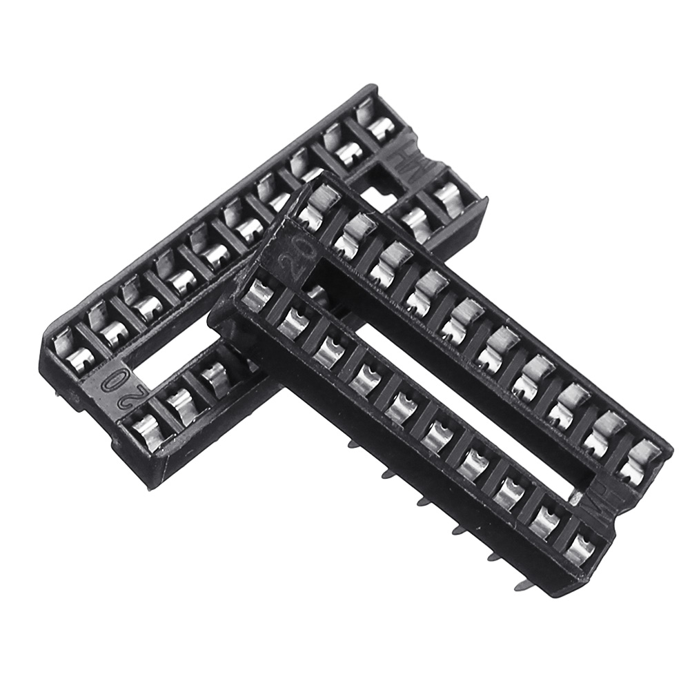 5-Pcs-254mm-20-Pins-IC-Socket-Wide-DIP-Sockets-Adapter-Solder-Type-1414296-5