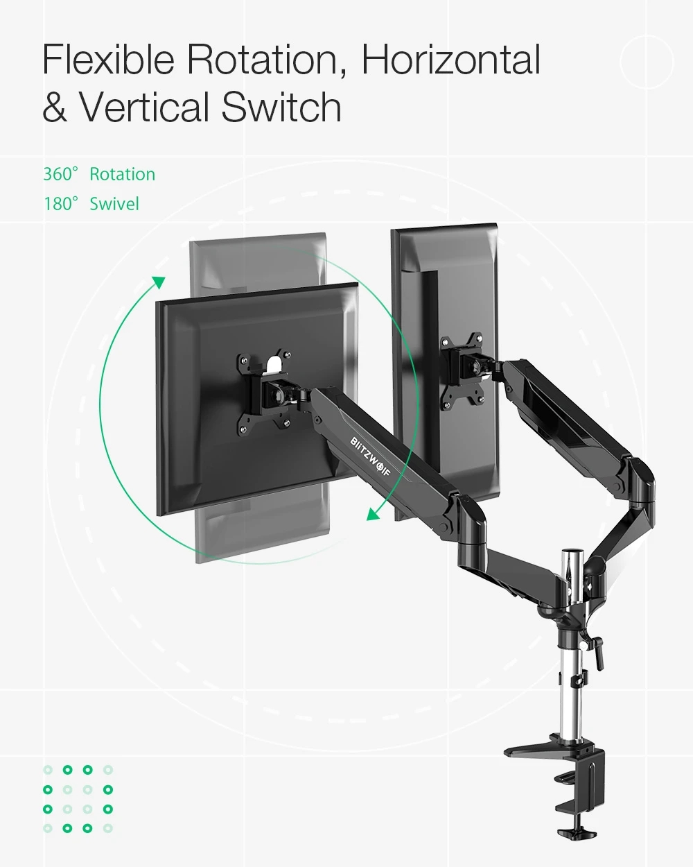 BlitzWolfreg-SingleDual-Monitor-Stand-Arms-Mount-32quot-Monitor-Stand-Spring-Arm-Height-Adjustable-f-1966285-4