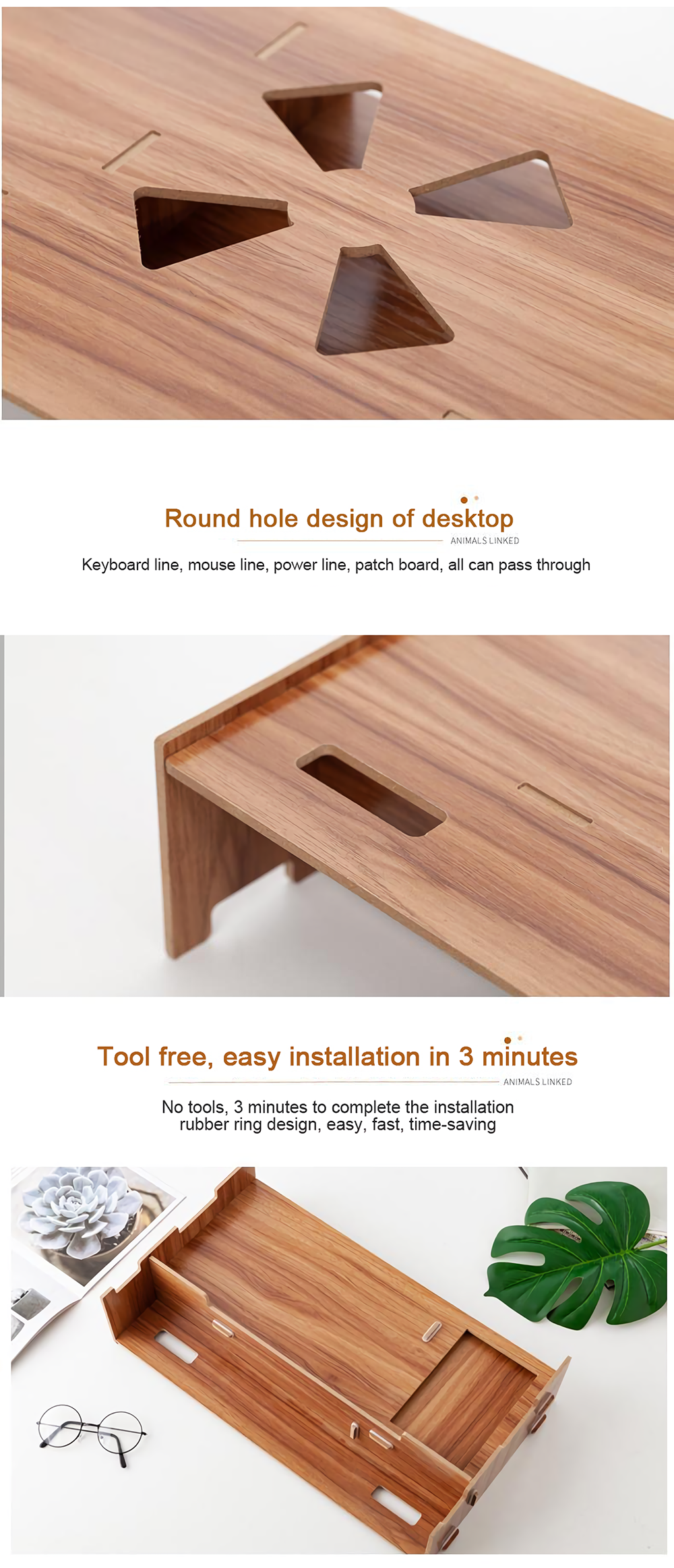 DIY-Wooden-Computer-Laptop-Stand-Holder-Monitor-Riser-Desk-Organizer-Stand-Base-with-Storage-Organiz-1801670-5