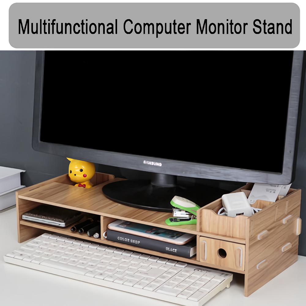 DIY-Wooden-Computer-Monitor-Stand-Holder-Computer-Riser-Desk-Organizer-Stand-Base-with-Storage-Organ-1801624-1