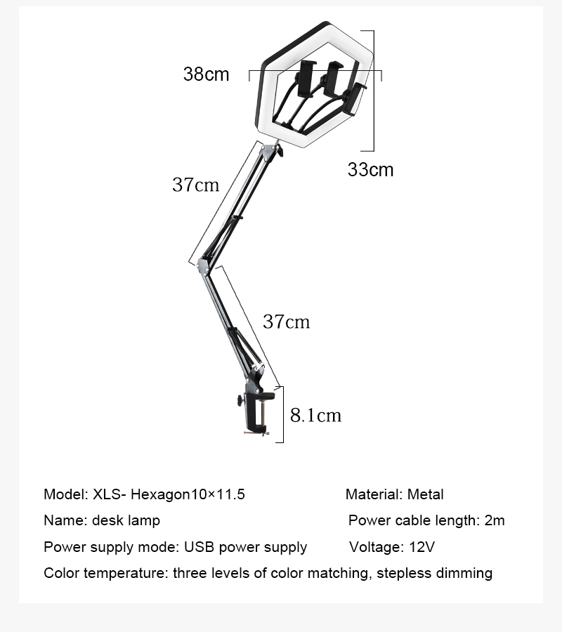 Desktop-Stand-LED-Lamp-Light-Mobile-Phone-Bracket-Ring-Light-USB-Powered-Color-Temperature-Brightnes-1830729-2