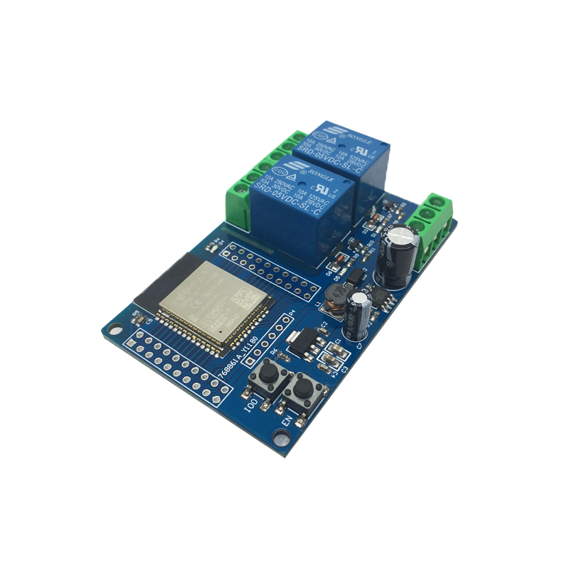 DC5-60V-Power-Supply-Dual-WiFi-bluetooth-Relay-Module-ESP32-WROOM-Secondary-Development-Board-1961380-4